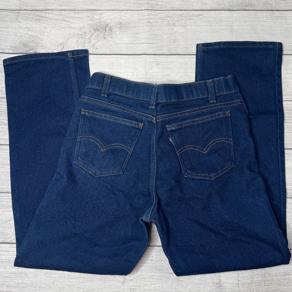 Levi's Other - Levi’s Men’s Vintage Action Jeans Dark Blue Denim Size 32x30 Made In USA